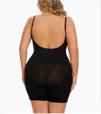 Open-Back Body Shaper Bodysuit (One Piece)
