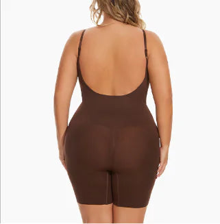 Open-Back Body Shaper Bodysuit (One Piece)